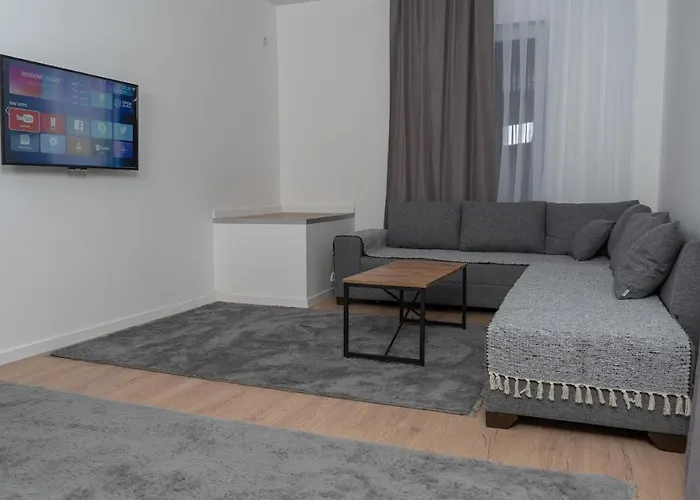 아파트 Old Bazaar Apartments-3 스코페